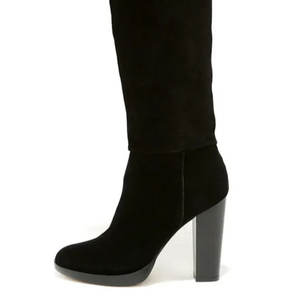 NWOT Report Signature Stacked Suede Boot Size 6 - Picture 6 of 11